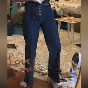 Gap high waisted wide leg jeans